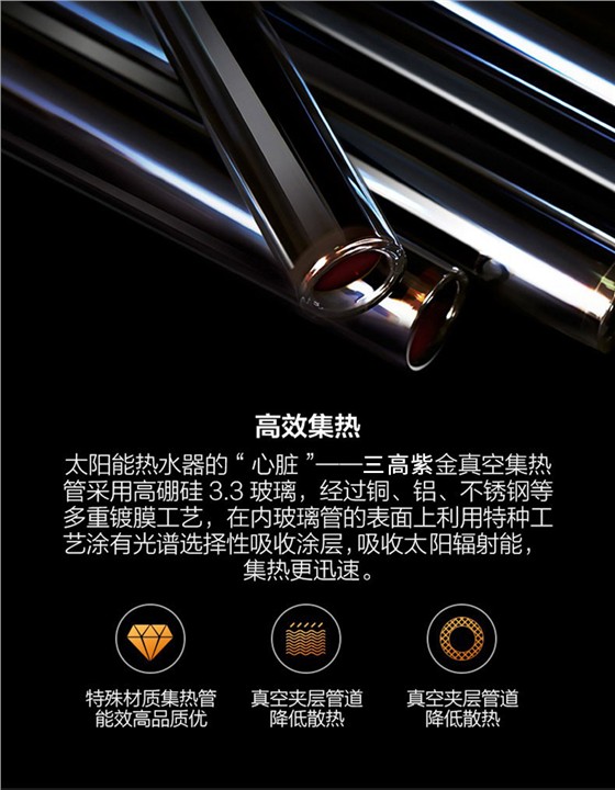 真空管太阳能热水器