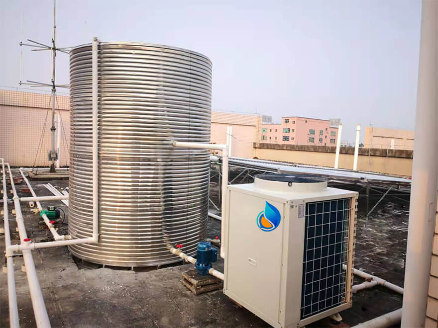 广州新莱福磁电有限公司-工厂热水系统